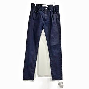 Zara Man Jeans black dark wash skinny slim leg mens US 30 classic 5 pocket style